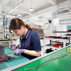 브러시형 DC 모터 어셈블리